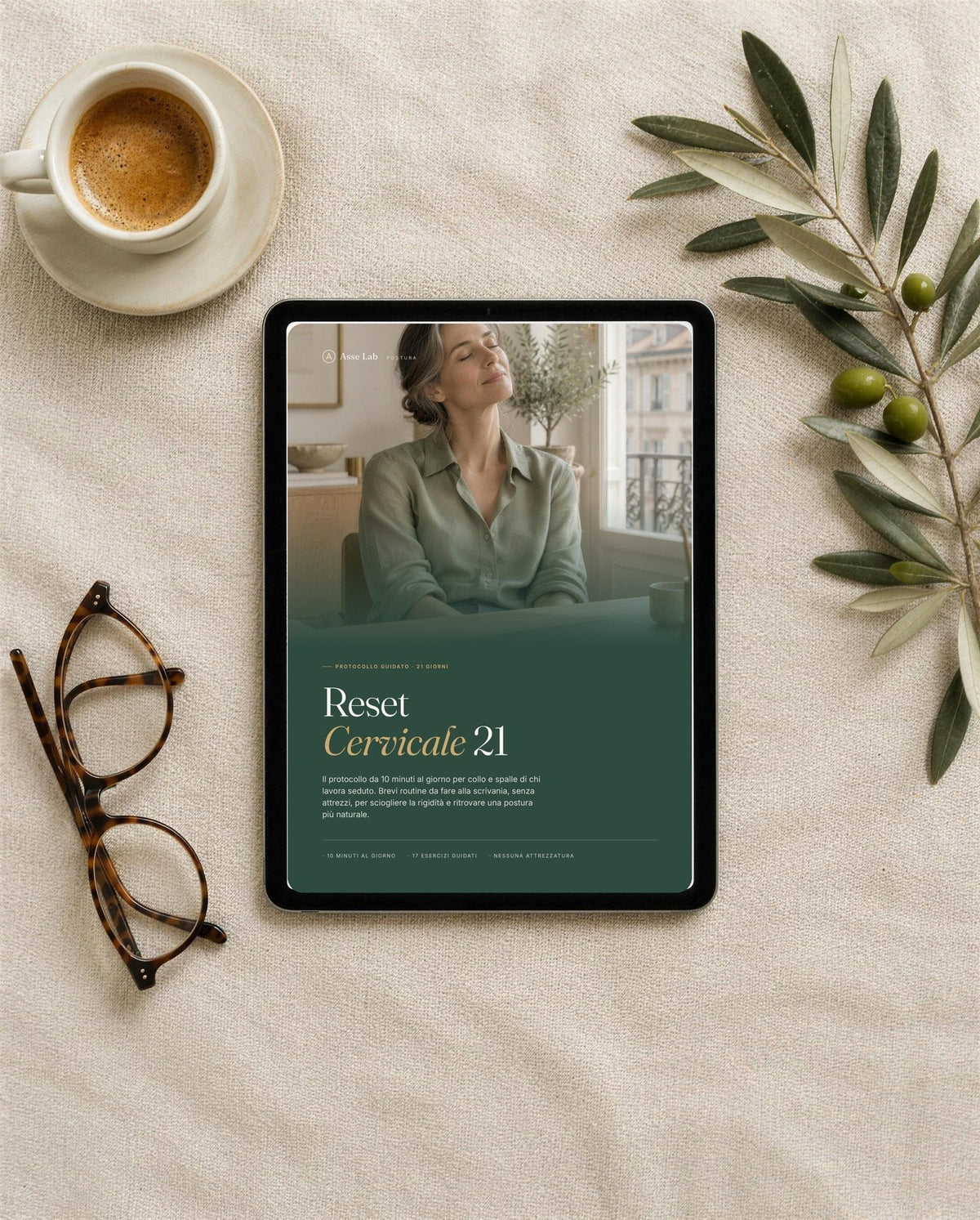 Reset Cervicale 21 su tablet